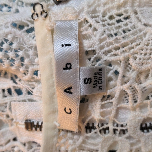 Cabi cotton embroidery peplum - Picture 4 of 6